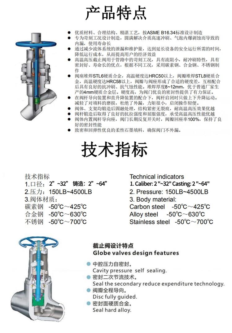 Y型截止阀